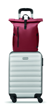 Лого трейд pекламные подарки фото: Rolltop laptop rucksack 600D
