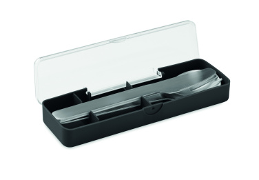 Логотрейд pекламные продукты картинка: Stainless steel cutlery set