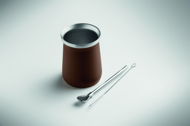 Лого трейд pекламные cувениры фото: Yerba mate tea cup