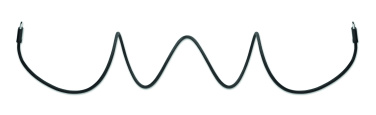 Логотрейд pекламные cувениры картинка: Braided magnetic cable in RPET