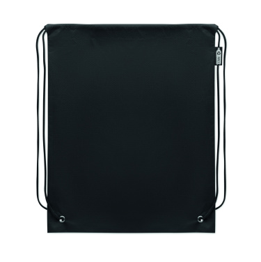Лого трейд бизнес-подарки фото: Drawstring bag RPET non-woven