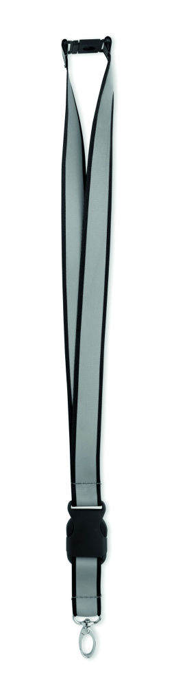 Лого трейд pекламные cувениры фото: Reflective RPET lanyard