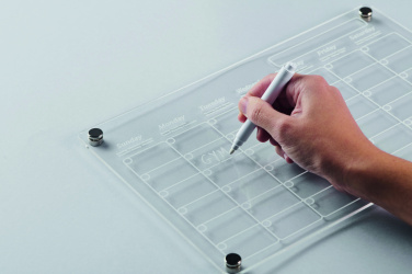 Лого трейд pекламные подарки фото: Magnetic acrylic planner