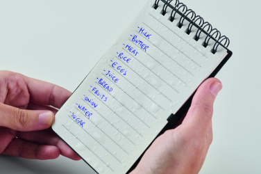 Лого трейд бизнес-подарки фото: Water repellent notepad