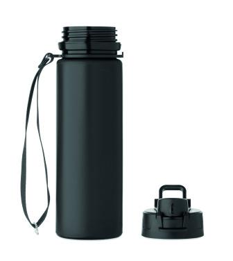 Логотрейд pекламные подарки картинка: Foldable silicone sports bottle