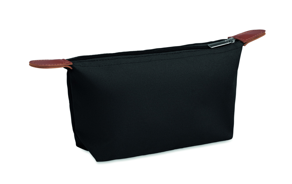 Логотрейд pекламные продукты картинка: Cosmetic bag in 600D RPET