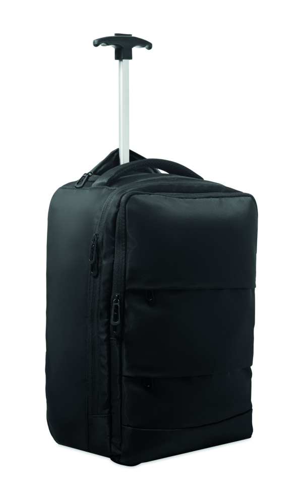 Лого трейд pекламные подарки фото: Backpack trolley in 290T RPET