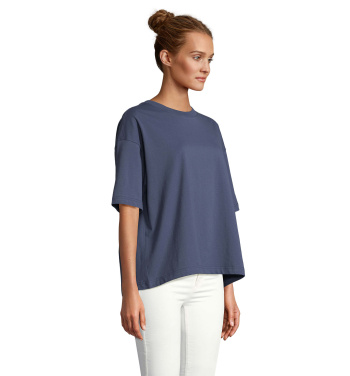 Лого трейд pекламные cувениры фото: BOXY WOMEN T-SHIRT OVERSIZE