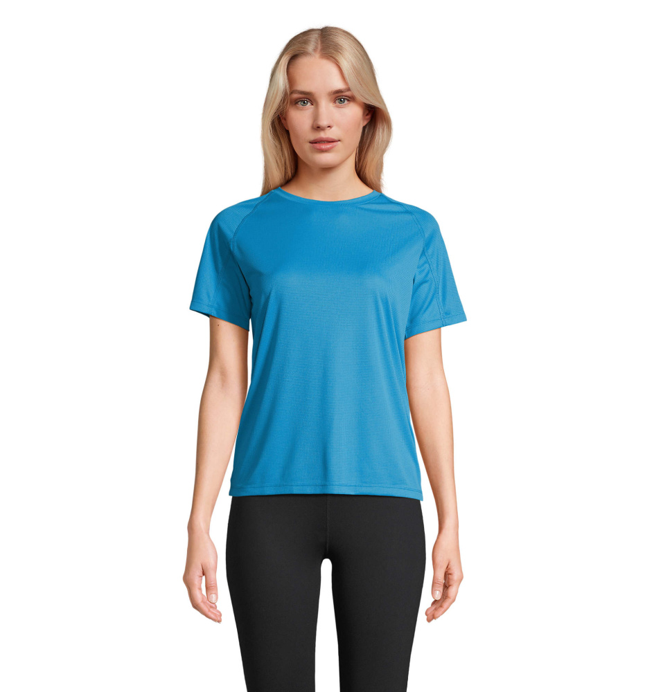 Логотрейд бизнес-подарки картинка: VORTEX WOMEN RAGLAN T-SHIRT