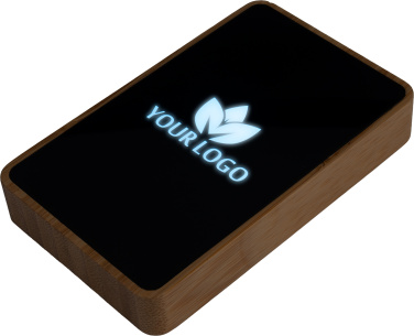 Логотрейд pекламные продукты картинка: Power Bank 5000 мАч с подсвечиваемым логотипом