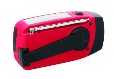 Лого трейд pекламные продукты фото: Portable radio SOS with LED torch
