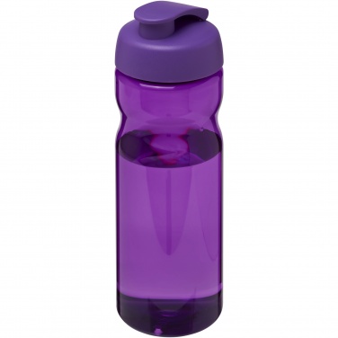 Logotrade kampanjprodukter bild: H2O Active® Eco Base 650 ml sportflaska med uppfällbart lock