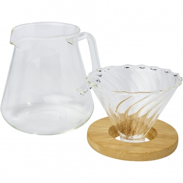 Logotrade profilprodukter bild: Geis 500 ml kaffebryggare av glas