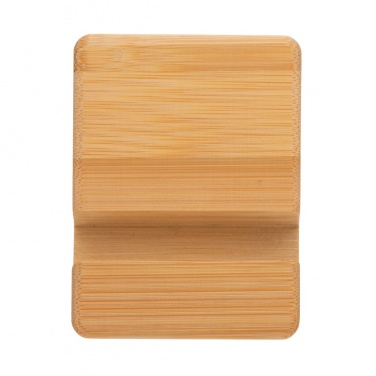 Logotrade profilprodukter bild: Bambu mobilställ XD