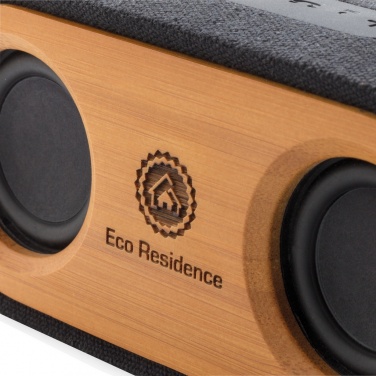 Logotrade profilreklam bild: Bamboo X dubbel högtalare
