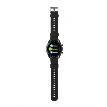 Logotrade presentreklam bild: Rund Fit watch RCS återvunnen TPU