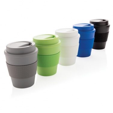 Logotrade profilprodukter bild: Återanvändningsbar kaffemugg med skruvlock 350ml