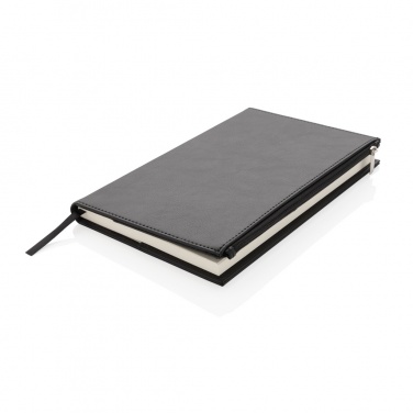 Logotrade reklamprodukter bild: Swiss Peak A5 PU anteckningsbok