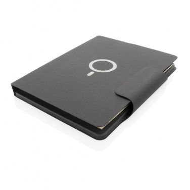 Logotrade kampanjprodukter bild: Artic magnetisk A4 portfolio, 10W trådlös laddning