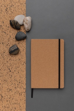 Logotrade presentreklam bild: Stoneleaf A5 kork och stenpapper anteckningsbok