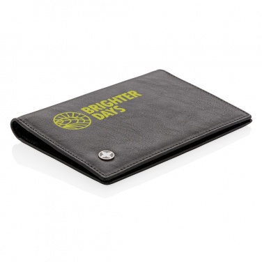 Logotrade reklamprodukter bild: Swiss Peak RFID anti-skimming passfodral
