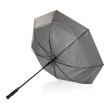 Logotrade presentreklam bild: 27" Impact AWARE™ RPET 190T auto open paraply, 2 färger