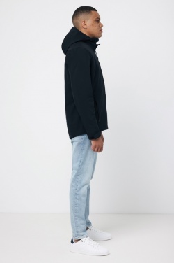 Logotrade profilreklam bild: Iqoniq Makalu soft shell herrjacka i återvunnen polyester
