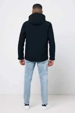 Logotrade presentreklam bild: Iqoniq Makalu soft shell herrjacka i återvunnen polyester
