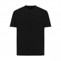 Iqoniq Teide t-shirt i återvunnen bomull, svart