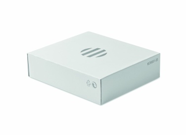 Logotrade profilprodukter bild: Set mössa, halsduk, vante RPET
