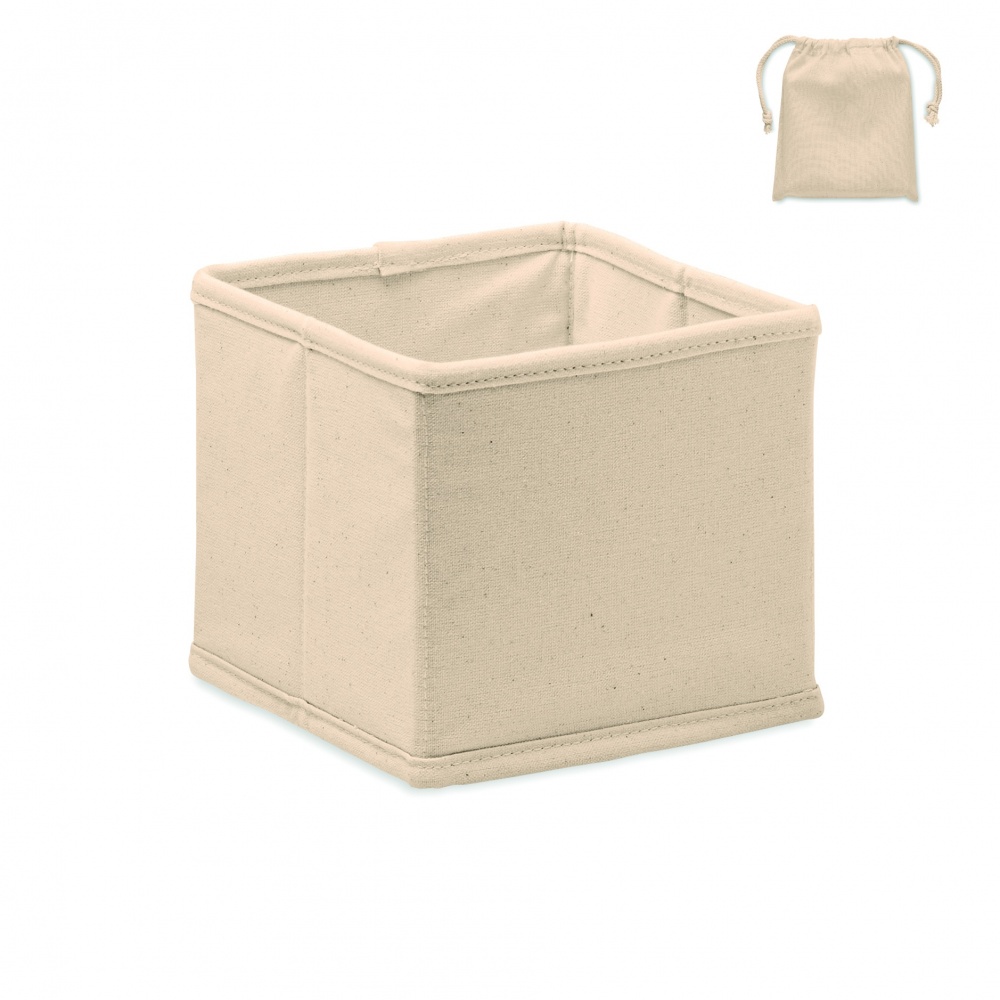 Logotrade reklamprodukter bild: Liten förvaringslåda 220 gr/m²
