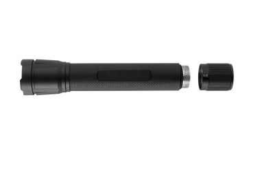Logotrade reklamprodukter bild: Flashflight KIKAI Schwarzwolf