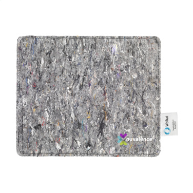 Logotrade presentreklam bild: Wolkat Tangier återvunnen textil Mousepad