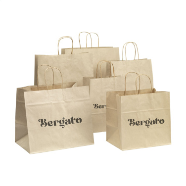 Logotrade kampanjprodukter bild: Leaf It Bag återvunnet gräspapper (90 g/m²) S