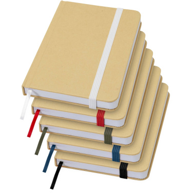 Logotrade reklamprodukter bild: Reed A6 inbunden anteckningsbok olinjerat av återvunnet material