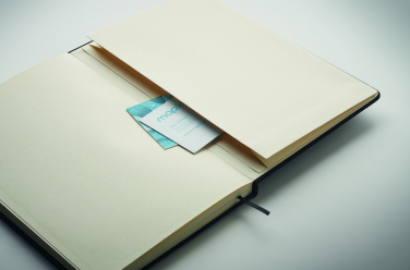 Logotrade profilprodukter bild: A5 RPET anteckningsbok + penna