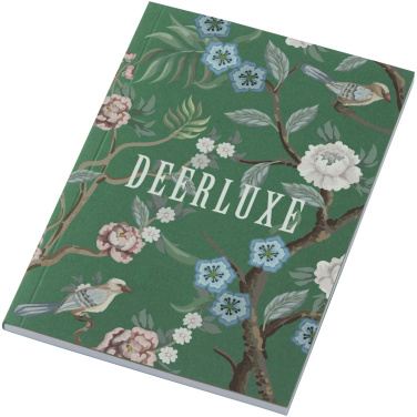 Logotrade profilprodukter bild: Novella Austen A6 anteckningsbok med mjukt omslag, 50 ark