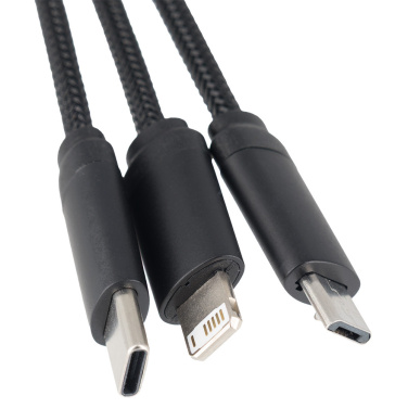 Logotrade reklamprodukter bild: Stor kabel 4-i-1 med upplyst logotyp - i5w