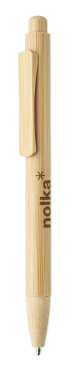 Logotrade presentreklam bild: Kulspetspenna i bambu