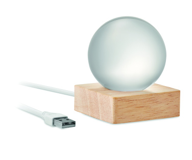 Logotrade profilprodukter bild: LED-glaskula