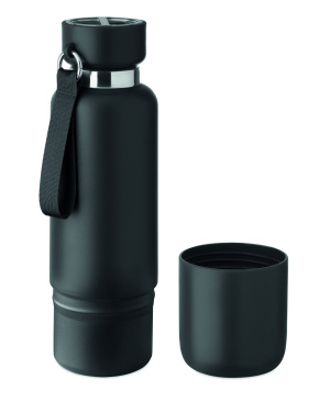 Logotrade profilreklam bild: Dubbelväggig flaska 500 ml