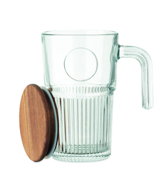 Logotrade reklamprodukter bild: Glasmugg 450 ml