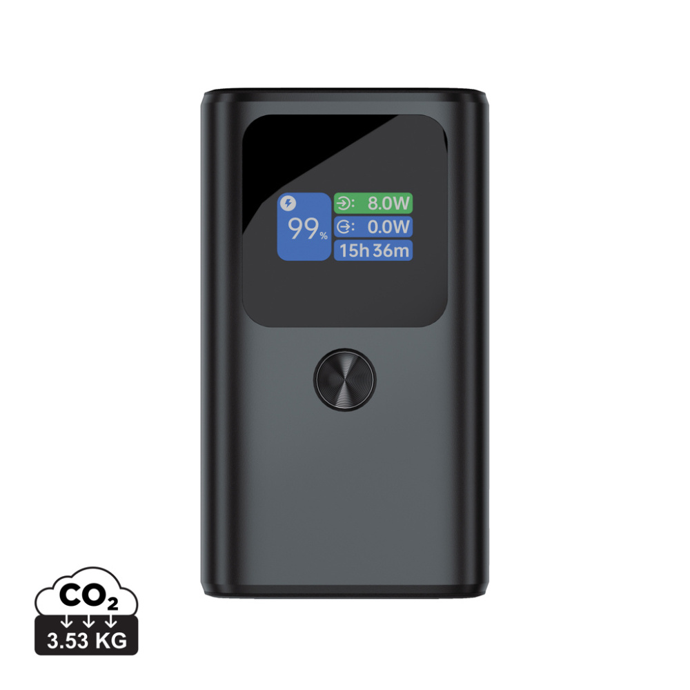 Logotrade presentreklam bild: Urban Vitamin Campbell 55 W 10 000 mAh powerbank, fickformat