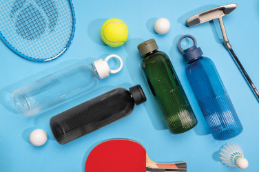 Logotrade reklamprodukter bild: Ripple RCS RPET Läckagesäker vattenflaska med handtag 750ML