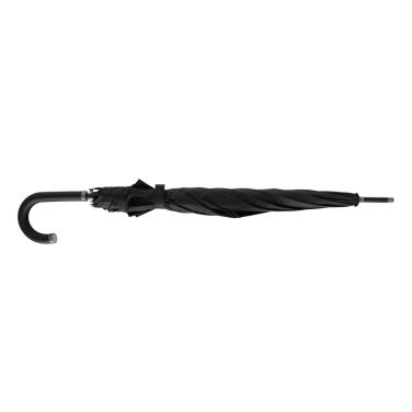 Logotrade presentreklam bild: Swiss Peak Vero Aware™ RPET 25” paraply med lyxigt handtag