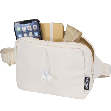 Logotrade reklamprodukter bild: Trip Aware™ axelremsväska för resor av återvunnet material på 1 l