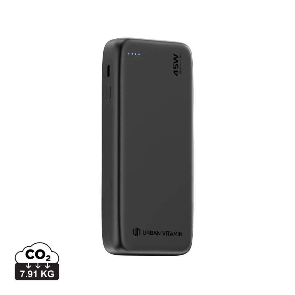 Logotrade profilreklam bild: Urban Vitamin San Mateo 45W 20 000 mAh Powerbank