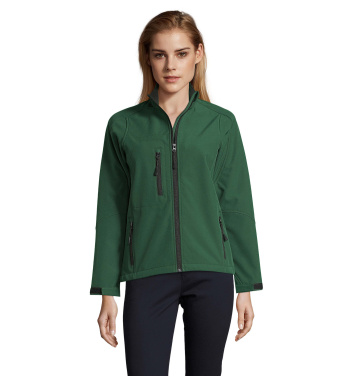 Logotrade profilreklam bild: ROXY DAM SOFTSHELL JACKA