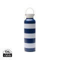 VINGA Lagoa RCS återvunnet stål flaska 600 ML, marin