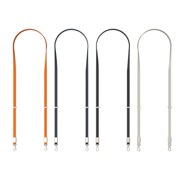 Logotrade profilprodukter bild: Nivo Crossbody lanyard i RCS återvunnen PET